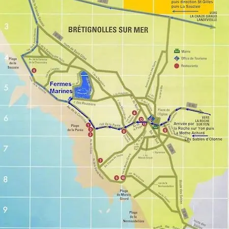 Location Ferme Marine Type 3 Sur Mer *